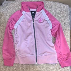 Converse girls zip up jacket